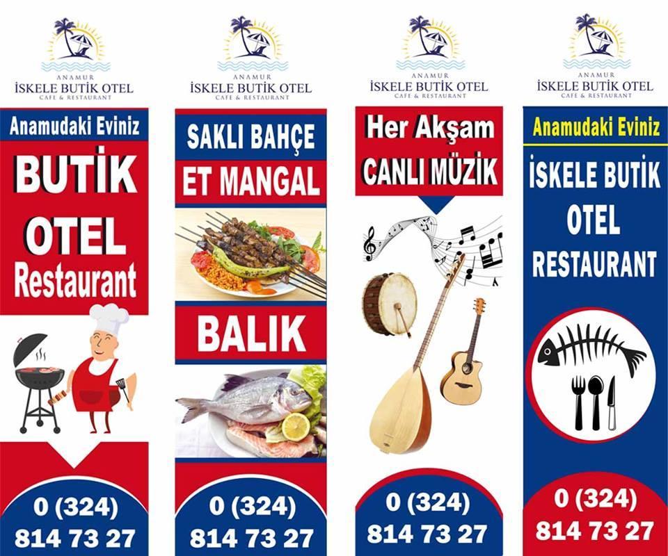 Iskele Butik Otel Анамур Экстерьер фото